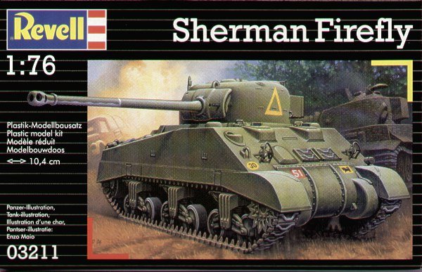 Сборная модель 03211 Revell Американский танк "Sherman Firefly" 