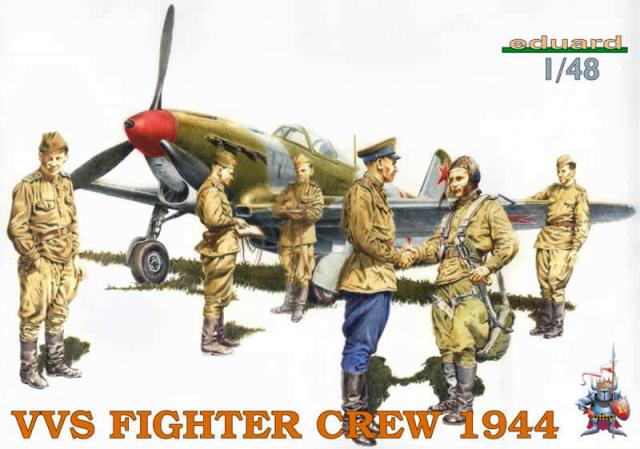 8509 Eduard VVS Fighter Crew 1944 1/48