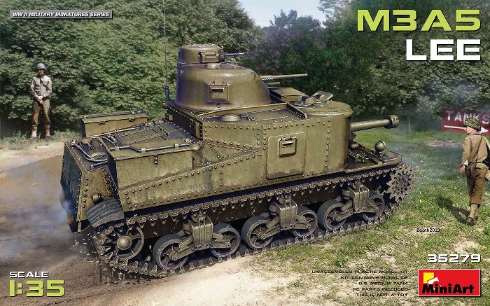 35279 MiniArt Американский танк M3A5 Lee 1/35