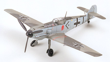 Сборная модель 60750 Tamiya Немецкий истребитель Messerschmitt Bf109 E-3 