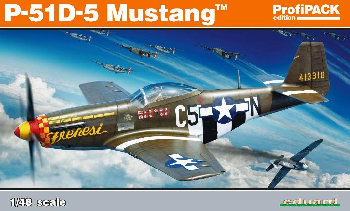 82101 Eduard Самолет Mustang P-51D-5 (ProfiPACK) 1/48
