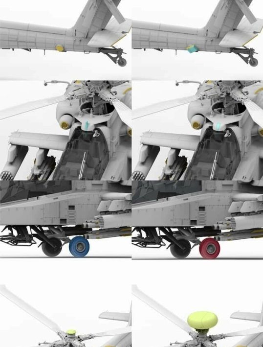 2601 Takom Вертолет AH-64D Apache "Longbow" 1/35