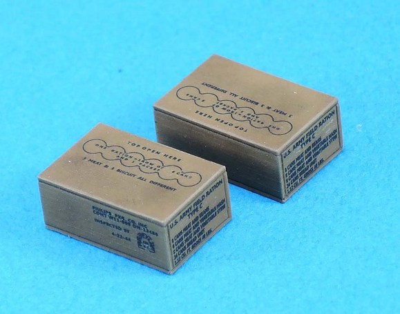 LF1299 Legend Productions WWII C Ration Box set (Early)  1/35