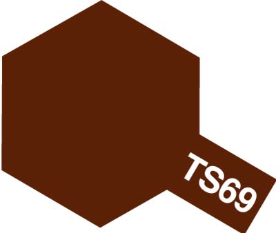 85069 Tamiya Краска-спрей TS-69 Linoleum Deck Brown (коричневая) 100мл