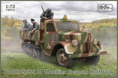 72073 IBG Models V3000S/SS M Maultier German Halftrack 1/72
