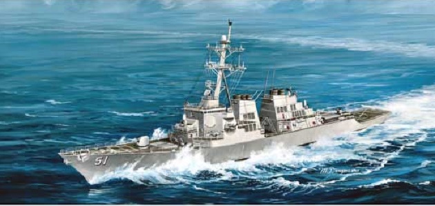 04523 Trumpeter Крейсер USS "Arleigh Burke" DDG-51 1/350