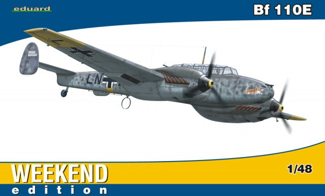 84144 Eduard Немецкий истребитель Bf 110E-1 (Weekend) 1/48