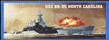 05303 Trumpeter Американский линкор USS "North Carolina" BB-55 1/350