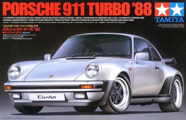 24279 Tamiya Автомобиль Porsche 911 Turbo 88 1/24