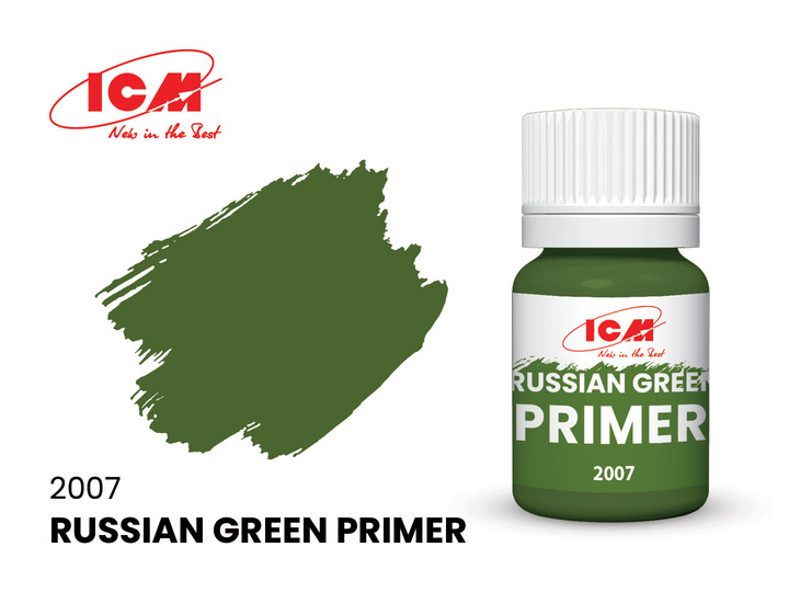 C2007 ICM Грунтовка зеленая (Russian Green) 12мл