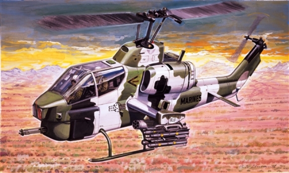 0160 Italeri Вертолёт Super Cobra AH-1W 1/72