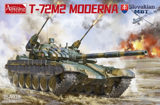 35A039 Amusing Hobby Танк T-72M2 Moderna 1/35