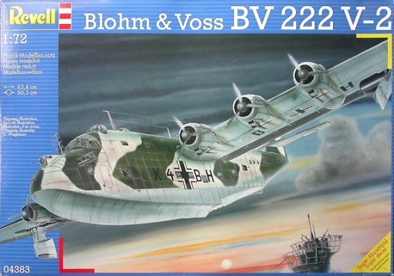 Сборная модель 04383 Revell Немецкий гидросамолет BV 222 V-2 