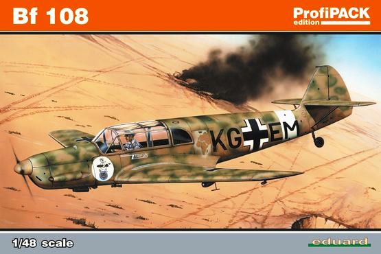 8078 Eduard Немецкий самолет Bf 108 (ProfiPACK) 1/48