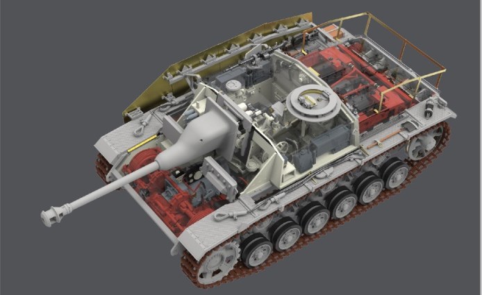 5088 RFM Самоходное орудие StuG.III Ausf.G Late Production (полный интерьер) 1/35