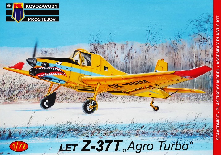 0145 Kovozavody Prostejov Самолёт Let Z-37T "Agro Turbo" 1/72