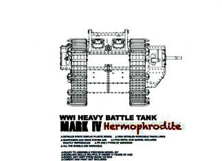 Сборная модель 2010 Takom Mark.IV HERMOPHRODITE 