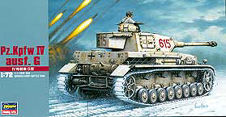 Сборная модель H31143 Hasegawa Немецкий танк Pz.Kpfw IV ausf. G 