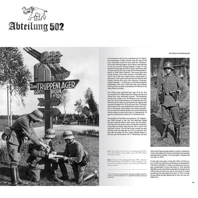 ABT730 Abteilung 502 Книга Униформа германских солдат (1919-45гг, английский язык)