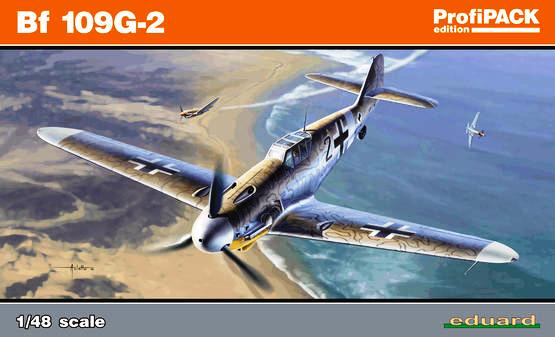 82116 Eduard Немецкий истребитель Bf 109G-2 (ProfiPACK) 1/48