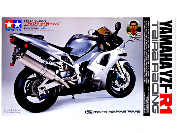 14074 Tamiya Мотоцикл Yamaha YZF-R1 Taira Racing 1/12