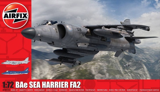 A04052 Airfix Самолет Bae Sea Harrier FA2 Maraurer 1/72