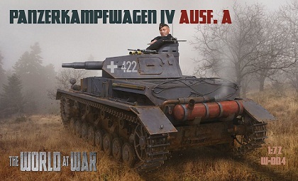 WAW004 IBG models Немецкий танк Pz.Kpfw. IV Ausf.A 1/72