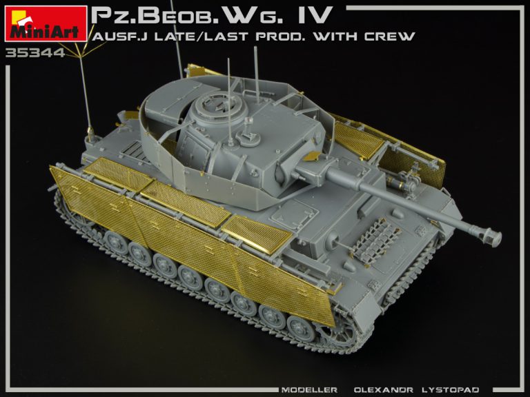 35344 MiniArt Танк Pz.Beob.Wg.IV Ausf. J поздняя/последняя версия с экипажем (2 в 1) 1/35
