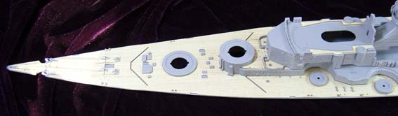 AW10017 Artwox Model Деревянная палуба для DKM Tirpitz (Revell 05096) Масштаб 1/350