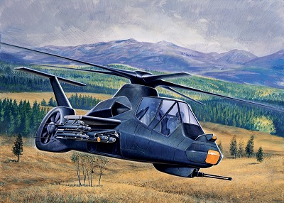 0058 Italeri Вертолет RAH-66 Comanche 1/72