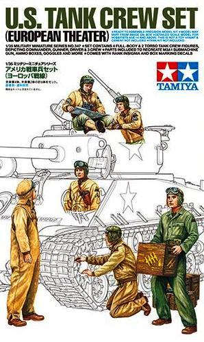 35347 Tamiya Американские танкисты (6 фигур) Масштаб 1/35