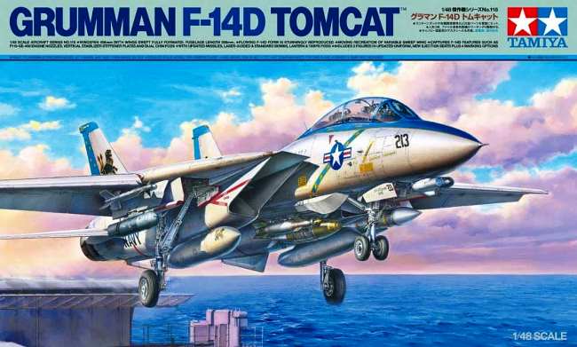 61118 Tamiya Самолет F-14D Tomcat 1/48