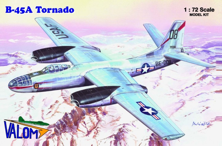 Сборная модель 72120 Valom Самолет N.A.B-45A Tornado 