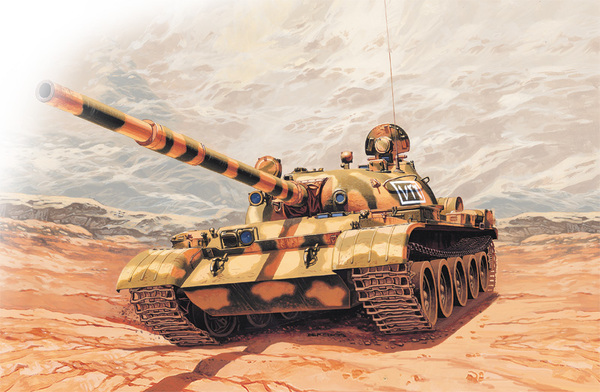 7006 Italeri Танк T-62 1/72