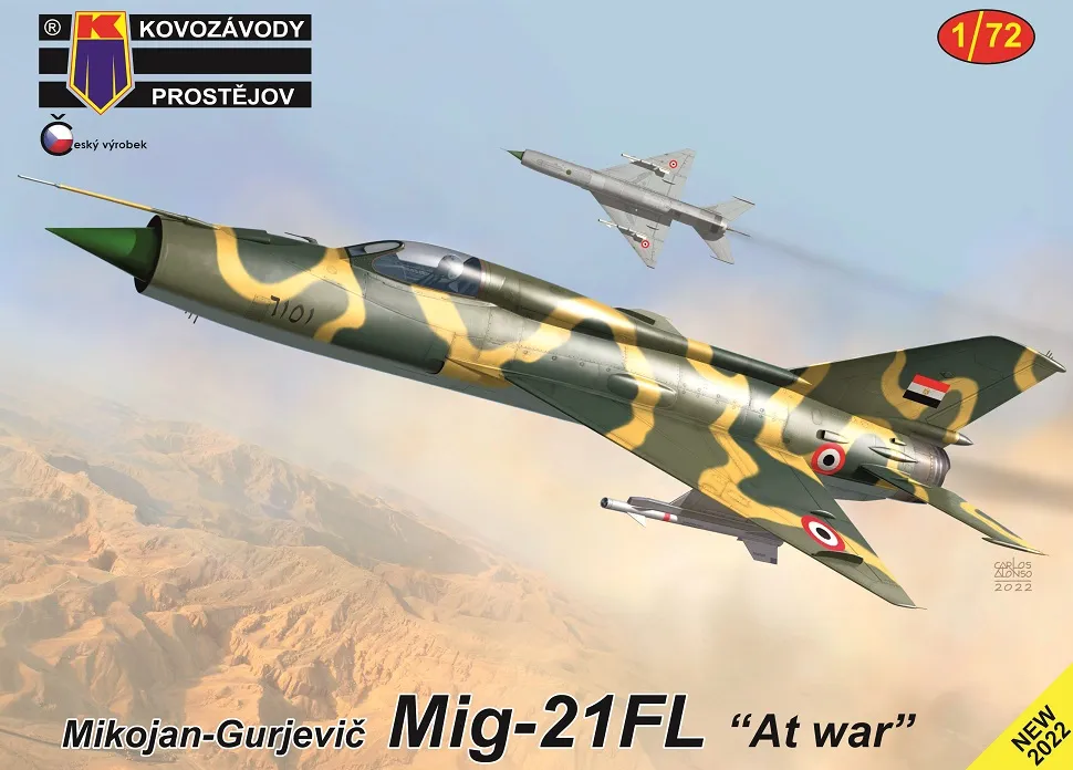 0368 Kovozavody Prostejov Самолёт MiG-21FL "At War" 1/72