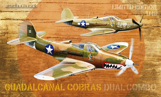 Сборная модель 1161 Eduard Guadalcanal Cobras Dual Combo 
