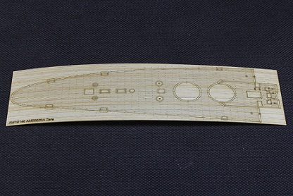 AW10140 Artwox Model Деревянная палуба для Italian Cruiser Zara (Trumpeter 05347)  Масштаб 1/350