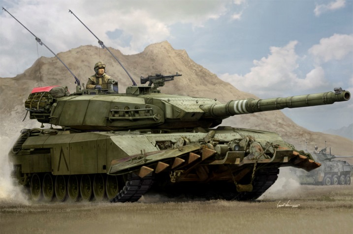 84557 Hobby Boss Танк Leopard C2 MEXAS with TWMP 1/35