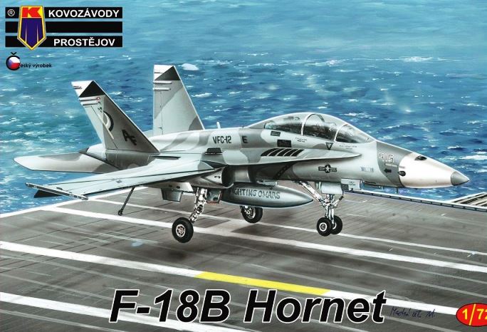 0164 Kovozavody Prostejov Самолёт F-18B Hornet 1/72
