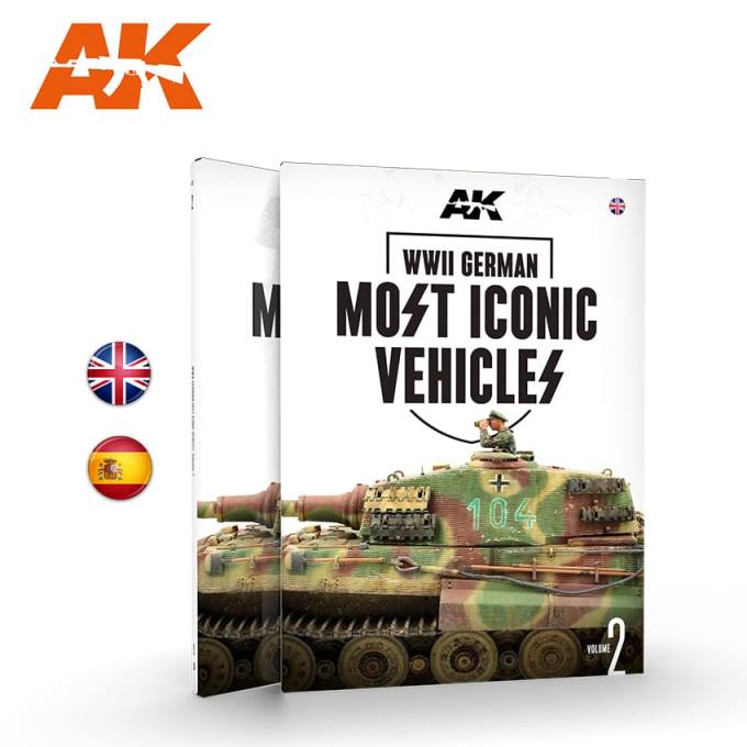 AK516 AK Interactive WWII GERMAN MOST ICONIC SSVEHICLES №2 (En)