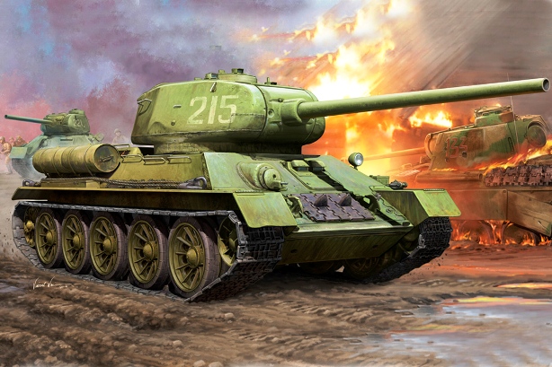 Сборная модель 82602 Hobby Boss Советский танк Т-34/85 