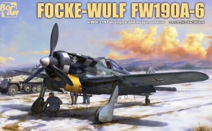 BF-003 Border Model Самолет Focke-Wulf Fw 190A-6 1/35