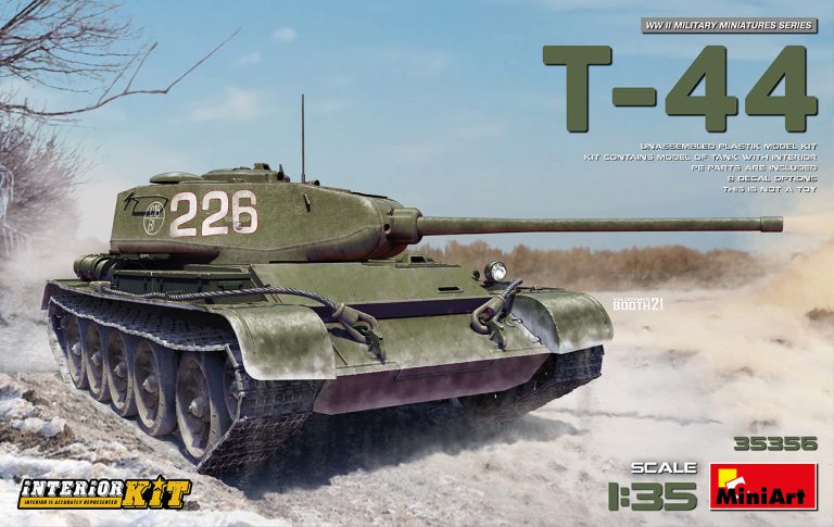 35356 MiniArt Танк Т-44 с интерьером 1/35
