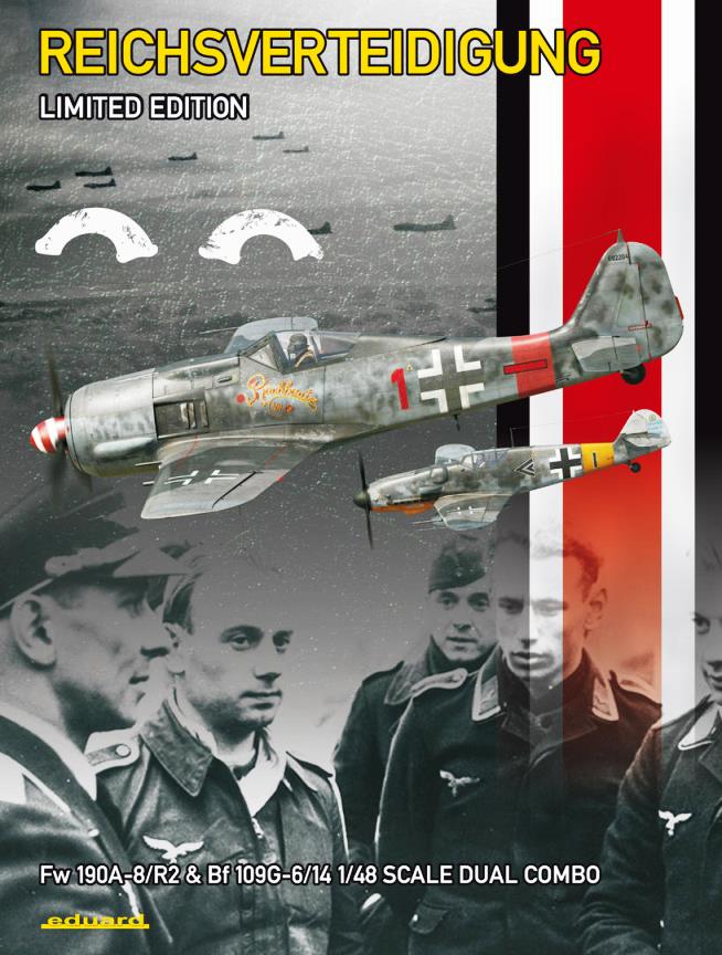 1119 Eduard Самолеты Reichsverteidigung Fw 190A-8/ R2 & Bf 109G-6 1/48