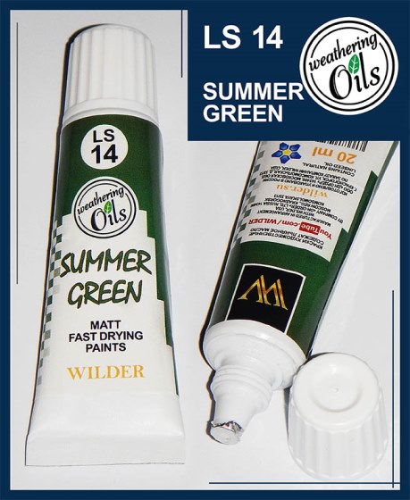 HDF-LS-14 Wilder Краска масляная зеленая летняя 20мл