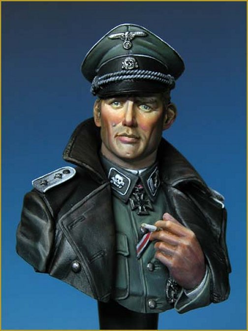 YM1811 YOUNG miniatures SS Totenkopf Officer WWII 1/10