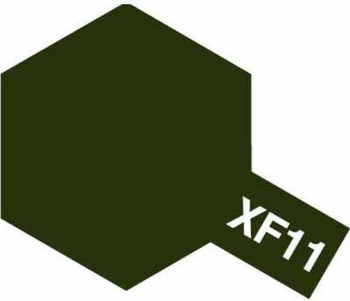 80311 Tamiya Краска эмалевая матовая XF-11 J. N. Green (Японская морская зеленая) 10мл.