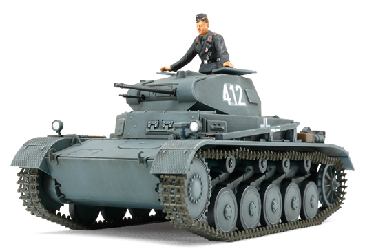 Сборная модель 32570 Tamiya Panzer II A/B/С 