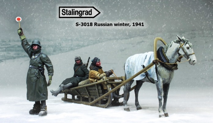 3018 Stalingrad Русская зима, 1941 год 1/35