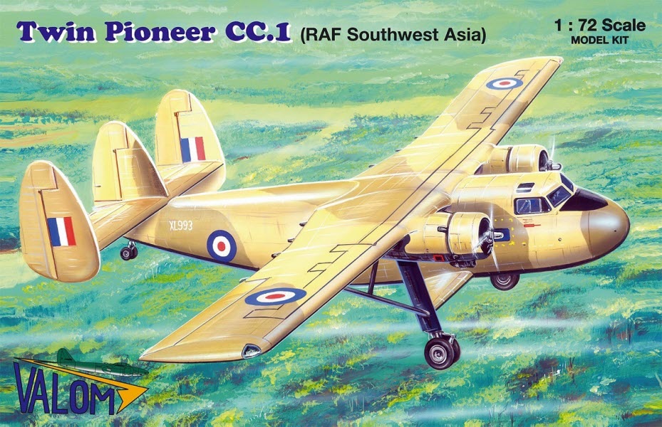 72138 Valom Самолет Twin Pioneer CC.1 (RAF Southwest Asia) 1/72